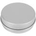 Glakyur 30 Pack Screw Top Round Metal Lip Balm Containers Lid (1Ounce) - Buy Online on GoSupps.com