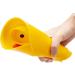 Qshare Toddler Plate - BPA-Free Suction Plate for Kids - Yellow Silicone Placemat 9x6x1.4 inch - Buy Online on GoSupps.com