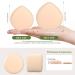 Auauy Green Makeup Sponge - Reusable & Washable Beauty Blender for Foundation & Loose Powder - Buy Online on GoSupps.com