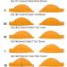 MAYOKIAAR 10 Pairs Lash Lift Shield Silicone Lift Pads for Eyelash Perm Reusable Lash Lift Pads Eye Lash Lift Tint Perm Separator Kit Soft Silicone Makeup Tool for Lashes Lifting(Orange) - Buy Online on GoSupps.com