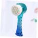 Ipetboom Facial Cleaner Face Scrub Brush Silicone Facial Cleansing Brush Silicone Cleaning Brush Hand Scrubber Body Cleansers Skincare Tool Face Wash Brush Face Cleaner 3d Apron Gradient 13x4.5cm Blue - Buy Online on GoSupps.com