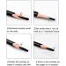 Mysense 12 PCS Dark Brown Eyebrow Pencil Set Waterproof Eyebrow Pen Long Lasting Eyeliner Professional Eye Makeup Brow Tint Pen(Dark Brown-12PC) - Buy Online on GoSupps.com