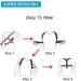 YMGSCC Adjustable Back Posture Corrector Belt Clavicle Spine Upper Waist Shoulder Correction(L) Large B - Buy Online on GoSupps.com