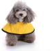 Lifeunion Dog Reflective Raincoat with Hood and Harness Hole - Waterproof Slicker Poncho for Small Medium Dogs - Medium Yellow - Buy Online on GoSupps.com