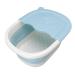 Omabeta Baignoire de Trempage du Pied Bain Pliable Baignoire Pieds Pieds Pieds de Spa Bassin de Trempage pour Le Soulagement de la Pression limination des Huiles Essentielles (Bleu)