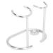 Modern Silver Razor Holder | Hygienic & Practical Design for Safety Razors - Ideal for Your Bathroom - Buy Online on GoSupps.com