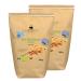 Organic oat bran ground fine flour with germ high in protein 1600g high in fiber 1600.0 grams