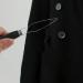 Ergonomic Button Hook for Jeans | Higyee Dressing Aids for Disabled & Seniors | Black Plastic Tool - Buy Online on GoSupps.com