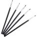 White Dental Resin Brush Pens Dental Shaping Silicone Tooth Tool 5pcs Silicone Resin Brush Pens for Adhesive Composite Cement Teeth Tools - Buy Online on GoSupps.com
