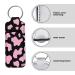 FKELYI Green Palms Elephant Chapstick Keychain Holder - Portable Lip Balm Sleeve with Clip-On, Lip Gloss Tube Holder - Buy Online on GoSupps.com