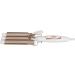 3 Barrel Curling Iron Wand - Gold Large Adjustable Temperature Hair Curler - Perfect for Salon Use (US Plug - Buy Online on GoSupps.com