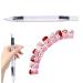Nail Tool Nail Art Brushes Silicone Dual Head Manicure Carving Pen Rhinestone Beads Picker Tool