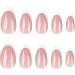 24pcs Minimalist French Nail Ombre Light Pink Nail Premium Press on Nails Gel Fake Nails Handmade Press-on Nails Fake Nails For Women Girl - Buy Online on GoSupps.com