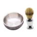Frcolor 2st Castle Feature Men's shaving brush Razor set for men with brush men Tools Groomi-Tool Men's suit Men suit men's suits Rostfreier steel care man razor