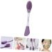 VINTORKY Facial Scrubber for Silicone wash Scrubber scruber Tools applicator Brush Silicone exfoliator Brush scrubbers Clean Silica Gel Apply - Buy Online on GoSupps.com