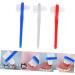 Minkissy 6 STK Toothbrush Prosthesis Cleaner | Partial Denture & Bracket Brush | False Teeth & Braces Care Tool - Buy Online on GoSupps.com