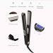 Upgrade Infrared Hair Straightener | Professional Cold Flat Iron for Damaged Hair Care & Treatment | LCD Display 360 Swivel Cord Auto Off Dual Voltage - Black - Buy Online on GoSupps.com