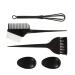 Lurrose Hair Dye Kit - 5-Piece Tinting Tools Set with Bowl Brush and Earmuffs for Home & Salon Use - Black Hair Dyeing Accessories - Buy Online on GoSupps.com