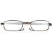 MMOWW Foldable Reading Glasses for Men & Women - Telescopic Mini Anti-Blue Light Glasses with Zipper Keychain (Brown +2.0) - Ideal for Travel & Convenience - Buy Online on GoSupps.com