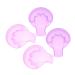 Vaguelly 4pi ces Bol De Trempage Pour Manucure Pot De Dissolvant Pour Vernis Plateau De Retrait Des Ongles Pour Salon De Manucure