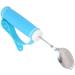 Eating Aid Spoon Portable Adaptive Aid Fork Non Slip 2 in 1 Spoon for People with Hand Cramps Deformed Fingers Trembling Fingers The Elderly - Buy Online on GoSupps.com