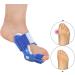 CAZARU Big Toe Corrector 2PCS Set - Day and Night Splint for Foot Corrective Guard, Toe Straightener Wraps - Buy Online on GoSupps.com