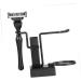 Frcolor 4-Piece Men's Razor Stand Set - Razor Brush Holder & Shaving Soap Dish - Premium Steel Shaving Stand for a Perfect Grooming Experience - Buy Online on GoSupps.com