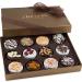 Barnett's Gourmet Chocolate Cookie Gift Basket â€“ 12 Unique Flavors for Holiday & Corporate Gifts - Buy Online on GoSupps.com