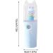 Nanoes Mister for Lash Extensions - Portable Nanoes Ionic Mist Sprayer Eyelash Aftercare Tool - Rechargeable Face Steamer for Lash Salon Make-Up & Skincare Treatments White - Buy Online on GoSupps.com