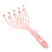 Orfofe Head massager Hand massager Hair massage scalp massage hair massage clerk hair scraper head messages scalp relaxed handy clawing ball head tool pp 20x9.5cm pink