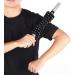 Manual Massage Tab for Deep Muscle Relaxation - Black Muscle Roller for Yoga & Fitness | Relieve Sore Muscles - Buy Online on GoSupps.com