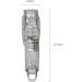 Obahdirry 1Set Gray Hair Clipper Back Housing Cover Clear Front Lid for Hair Trimmer Tools Kit - Buy Online on GoSupps.com