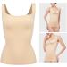 Women's Shapewear Tank Top | Belly Control Camisole Bodice | Postpartum Waist Coach Corset Vest in Skin Color L #06 - Buy Online on GoSupps.com