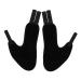 Healifty Big Toe Splint 2pcs Hallux Valgus Strap Sleeve Protectors Thumb Protector Thumb Brace Metatarsal Pad Bunion Bandage Forefoot Cushion Pad Bunion Durable Straightener Straighter 34x15x0.3cm Black