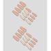 Sinlov 24-Piece Nude Coffin Art Nails | Long Ballerina Press-On Artificial Fingernails - Perfect for Stylish Looks - Buy Online on GoSupps.com