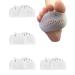 4 Pairs Metatarsal Gel Pads Toe Separators to Correct Bunions and Foot Pain Relief Toe Spacers for Feet Forefoot Pads Hammer Toe Corrector Big Toe Straighteners Metatarsal Cushion for Women Men