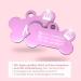 Personalized Bone-Shaped Pendants for Dogs & Cats | Ibera Gifts - Custom Engraved Name Collars in Pink Crown Design - Buy Online on GoSupps.com