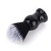 Premium Razor Brush for Men | Travel & Home Use Shaving Brush | Pure Black Nylon - Ideal for Barbers and Hairdressing Salons - Buy Online on GoSupps.com