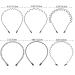 MWOOT 6 Pieces Summer Headband Set | Black Headband for Women & Men | Perfect Facial Cleansing Makeup & Sports Accessories - Buy Online on GoSupps.com