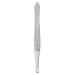 Rahl Eyebrow Tweezers - Carbon Steel 9cm Inclined Tip for Precise Hair Removal - Silver - Buy Online on GoSupps.com