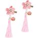 ibasenice 1 Pair Tassels Hairclips Hair Barrettes for Girls Hair Accessories for Girls Flower Hair Accessories Polymer Clay Cane Kids Hair Accessories Qipao Chinese Style Pair Clip Child - Buy Online on GoSupps.com