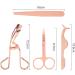 4Pcs Professional Grafting Eyelash Tools Set - Stainless Steel Tweezers Eyebrow & Eyelash Curler - Ultimate Makeup Accessories for Flawless Beauty - Buy Online on GoSupps.com