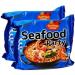 Samyang Seafood Party Korean Style Ramen Noodle Soup 125g X 5 Packs (625g) - Buy Online on GoSupps.com