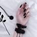 Umillars 24pcs Matte Black Coffin False Gel Nails Set - Full Cover Medium Tips for Ballerina Cosplay and Office Lady - MFN-Black - Buy Online on GoSupps.com