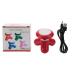 Uxsiya mini electrical head massage device Mini head head massage device Head vibration massager for leg massage for head massage for home use (red) red