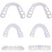 Giural Fake Teeth Prostheses - 2 Pairs of Cosmetic Temporary Dentures & Veneers for a Perfect Smile - Buy Online on GoSupps.com