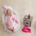 Isaken Newborn Baby Photo Costume | Soft Bathrobe & Towel Set for 0-3 Months - Girls' Pink Bath Towels for Adorable Photos - Buy Online on GoSupps.com