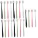 ABOOFAN 20 Pcs Soft Toothbrush Cleaning Brush Folding PP Pregnant Woman
