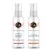CA Perfume Impression of (Flowerbloom + Mademoiselle) Travel Size Sample Fragrance Refillable Atomizer Long Lasting Eau de Parfum (Cologne) Sprayer / 2 Fl Oz/ 60 ml Flowerbomb + Coco Mademoiselle Impression
