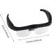 Uncles Head Mounted Magnifier 3 LED HandsFree Headband Magnifying Glass with 5 Lens 150D 200D 300D 2.5X4.0X for Close Working - Buy Online on GoSupps.com